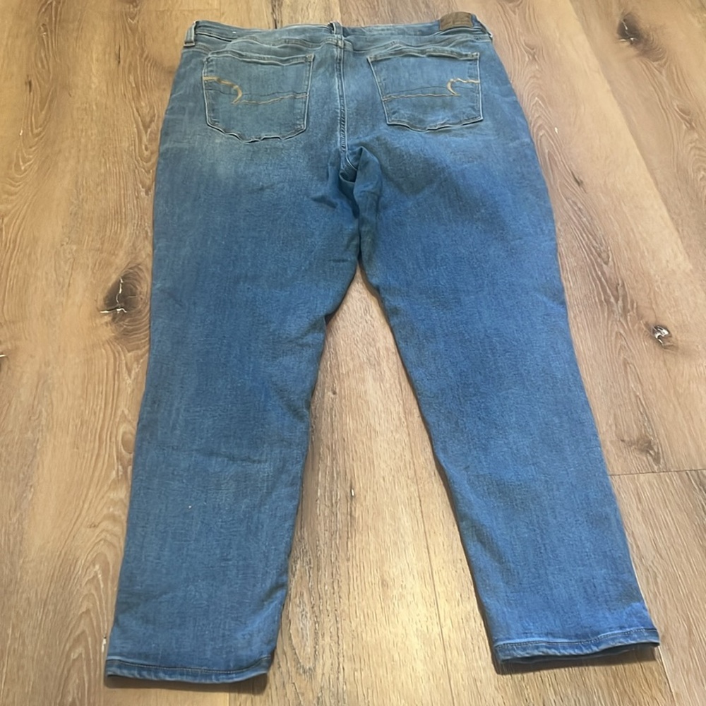 American Eagle super hi-rise jegging-16 short - Picture 8 of 10